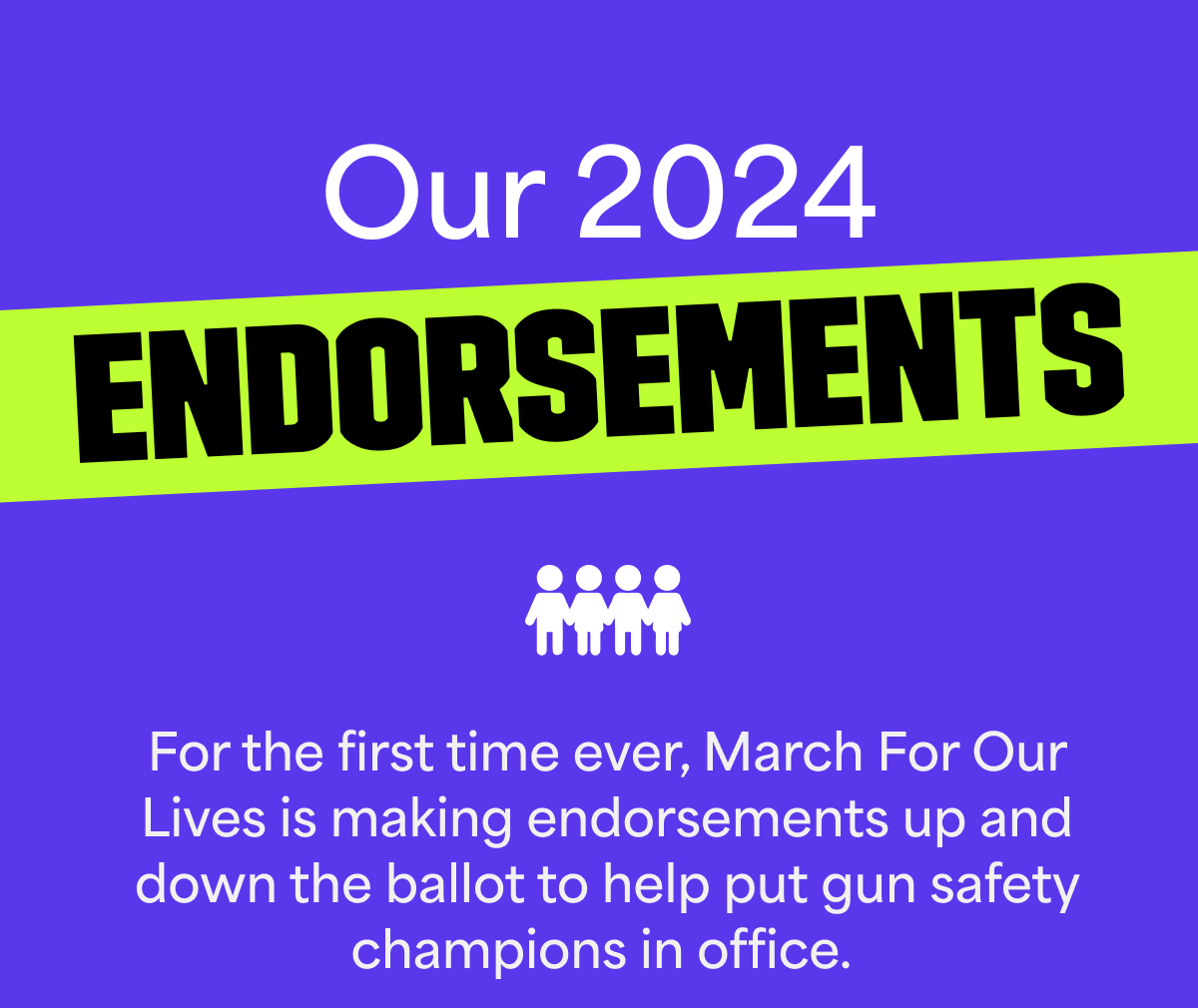 March for our lives endorsements