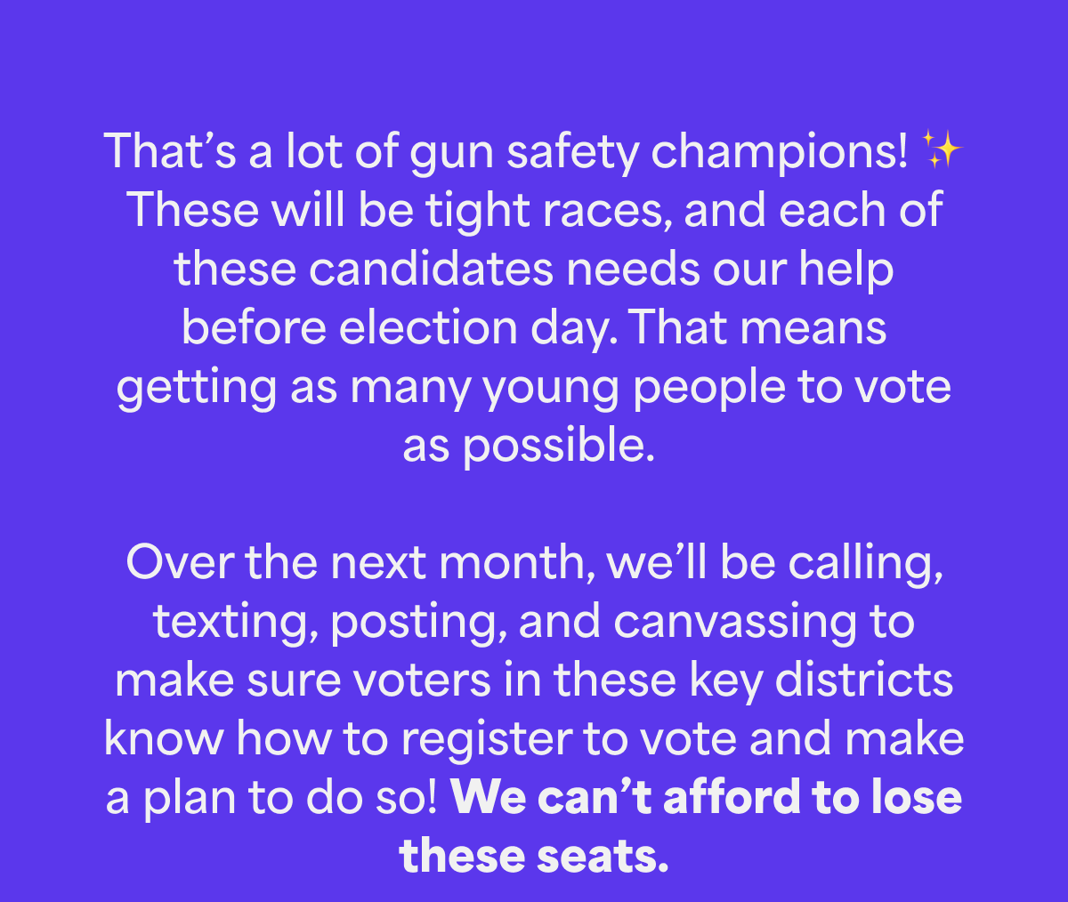 March for our lives endorsements